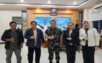 Promosi dan Kerjasama PDBI dengan TNI-AU Atang Sanjaya